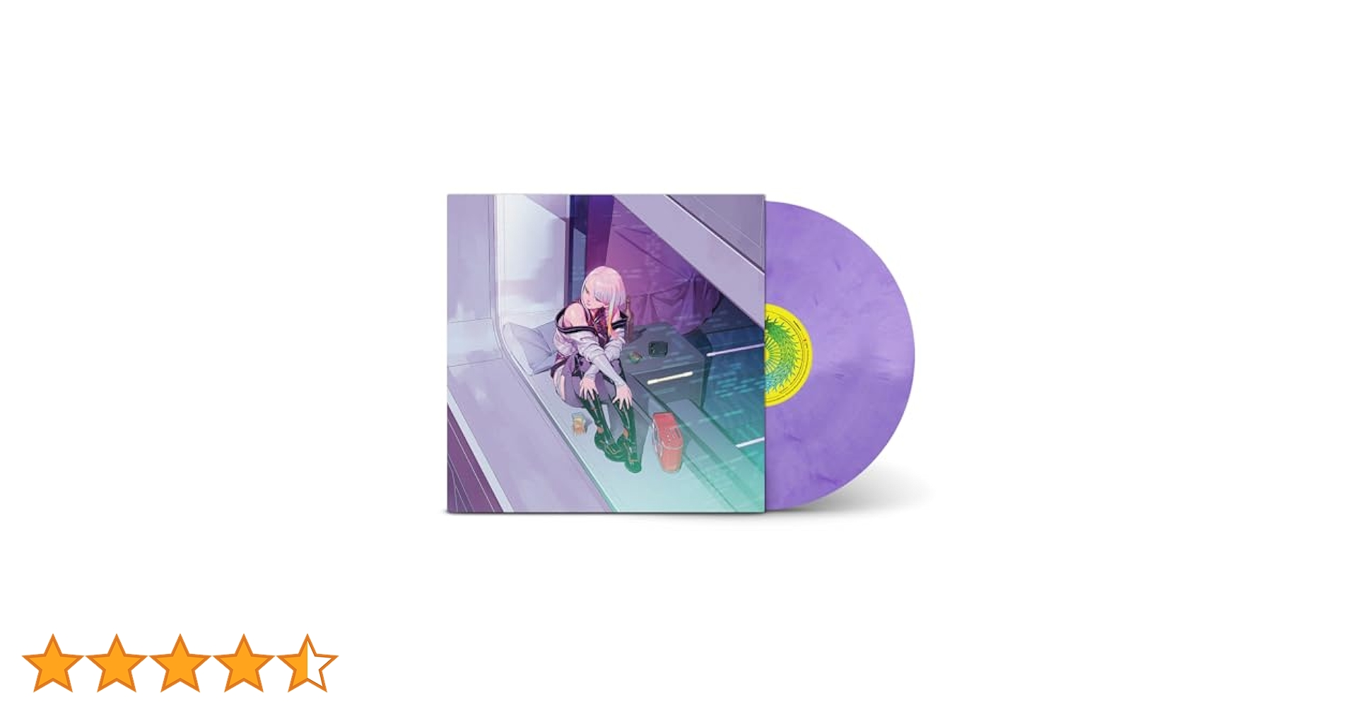 サイバーパンク エッジランナーズ サウンドトラック カラー・ヴァイナルパープル サイバーパンク: エッジランナーズ オリジナル・サウンド